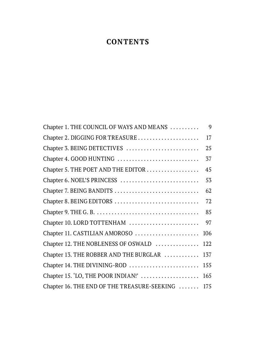 The Story of the Treasure Seekers.  Being the Adventures of the Bastable Chil...