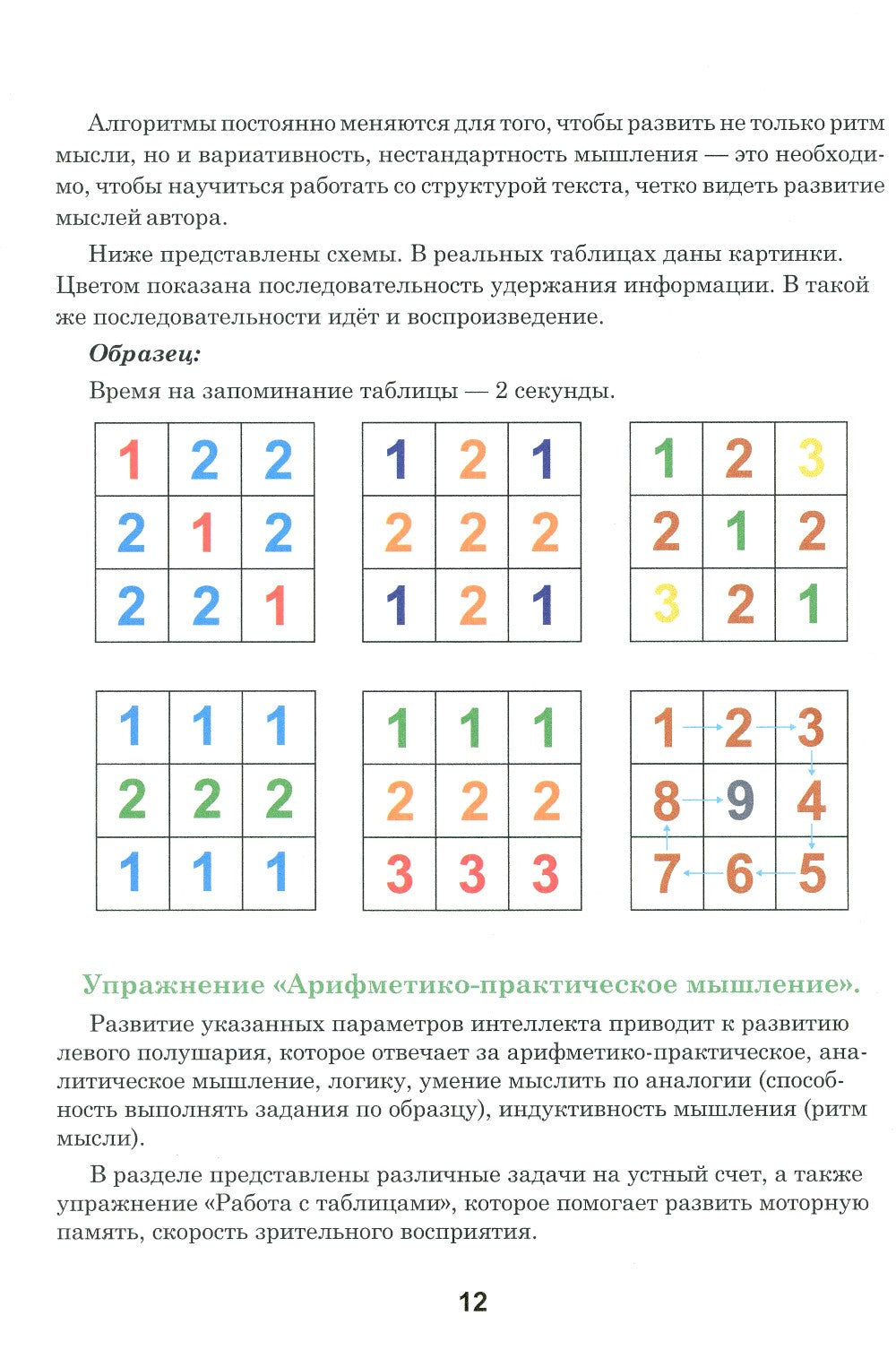 Тренажер интеллекта для взрослых, Тренажер интеллекта 60+. (комплект из 2-х к...