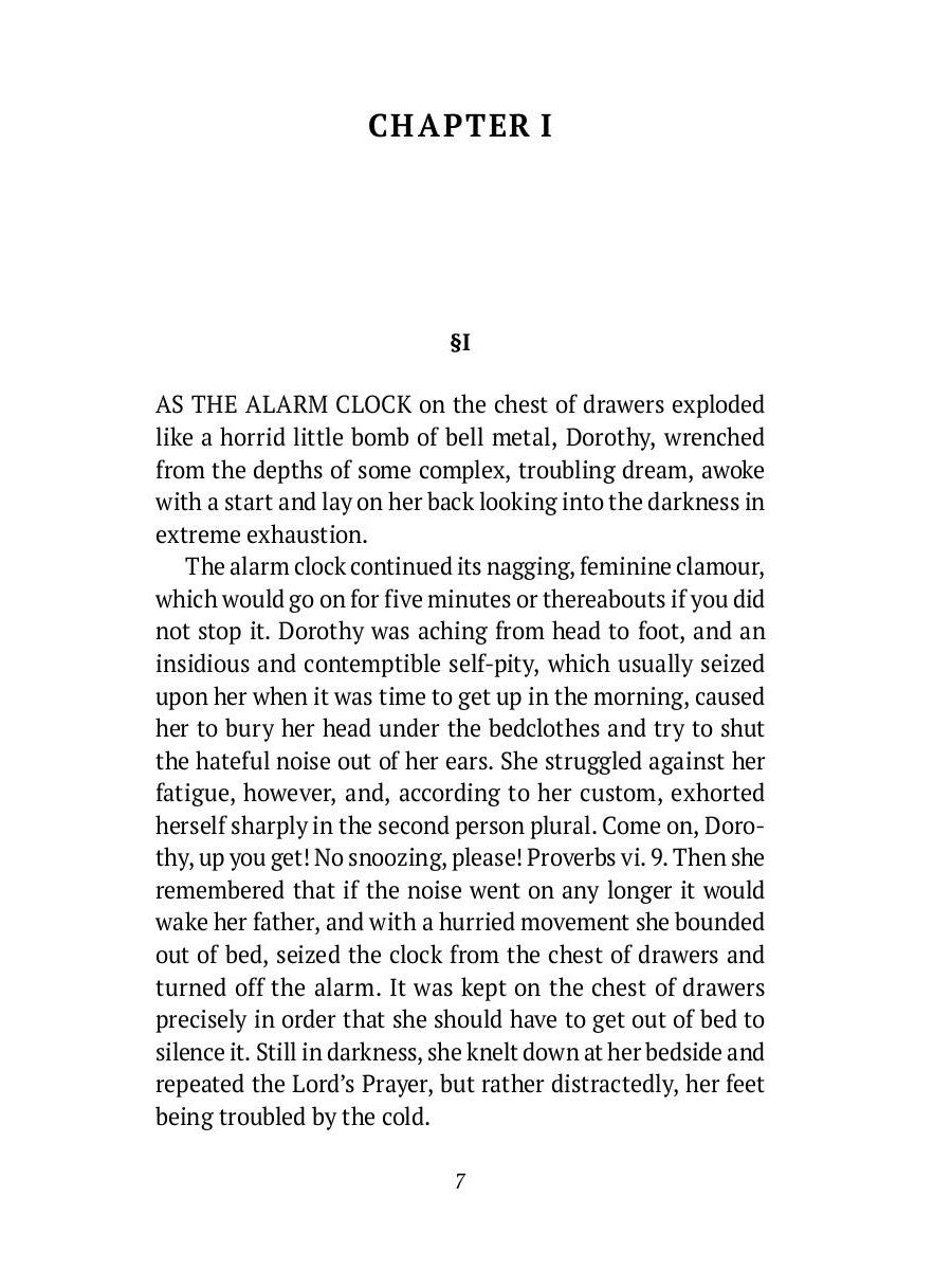 A Clergyman's Daughter: на англ.яз