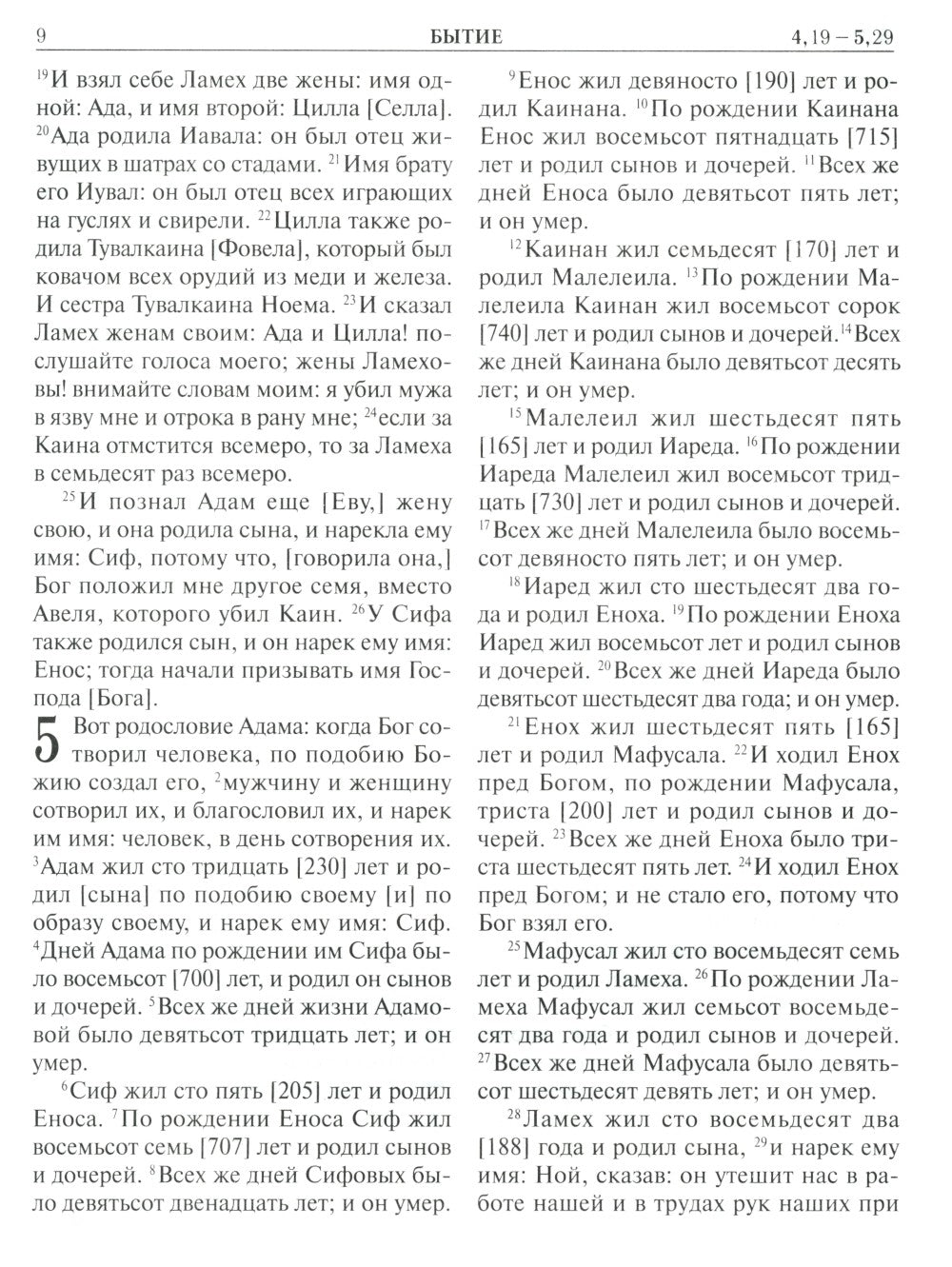 Библия. Книги Священного Писания Ветхого и Нового Завета. Крупный шрифт (золо...