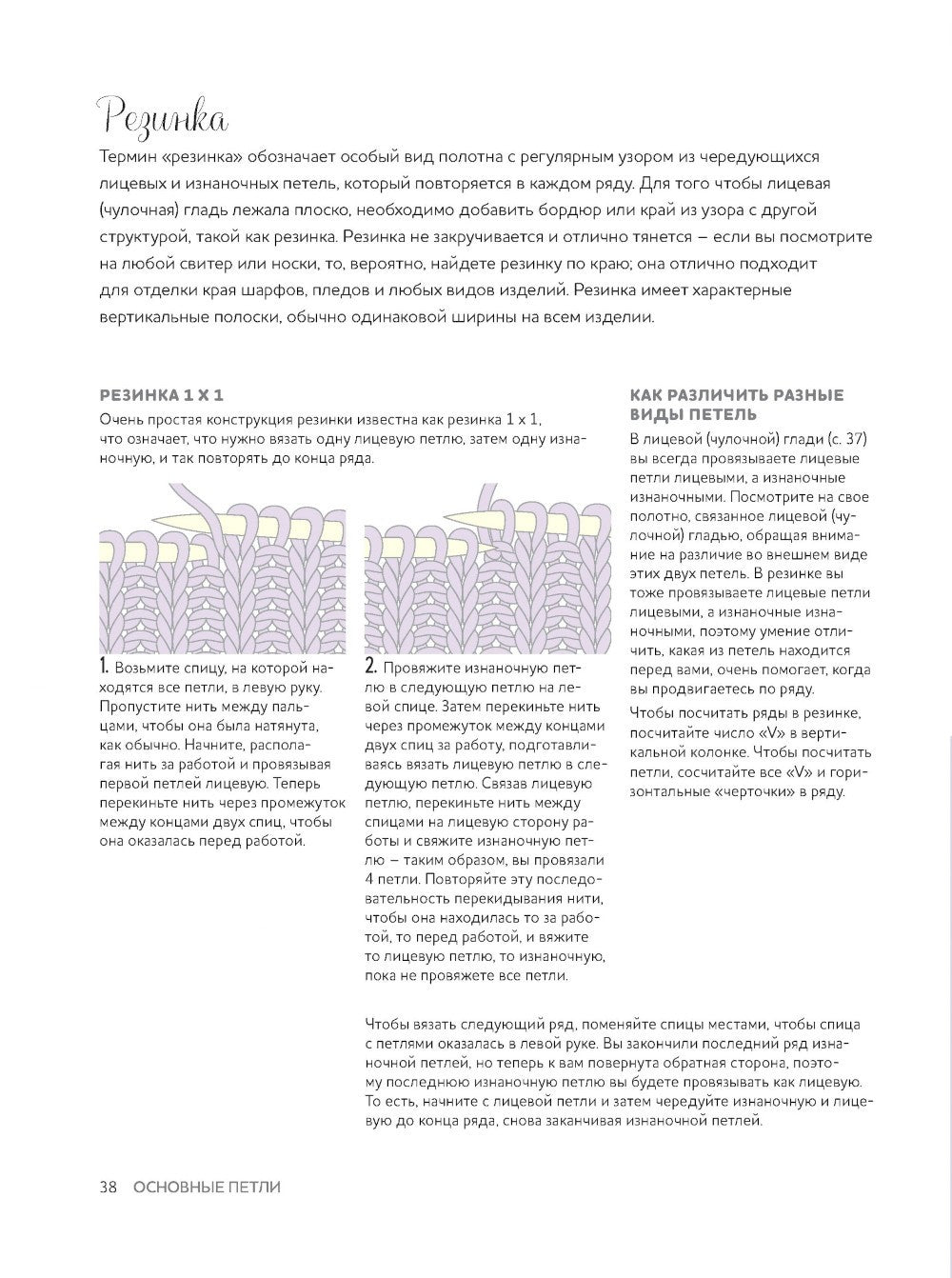 Вязание спицами. Курс для начинающих