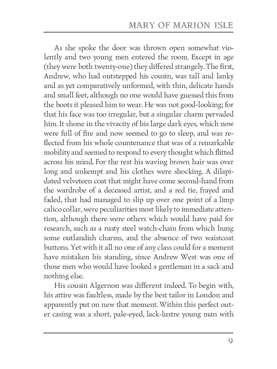 Mary of Marion Isle = Мэри острова Мэрион: роман на англ.яз