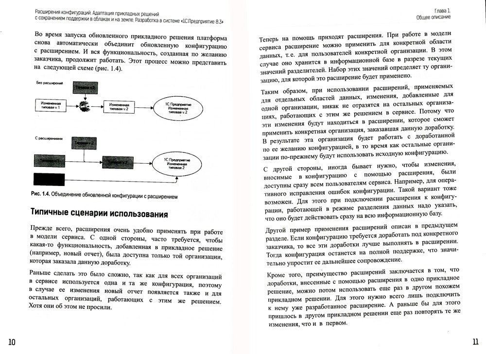 Расширения конфигураций.Адаптация прикладных решений с сохранением поддержки ...