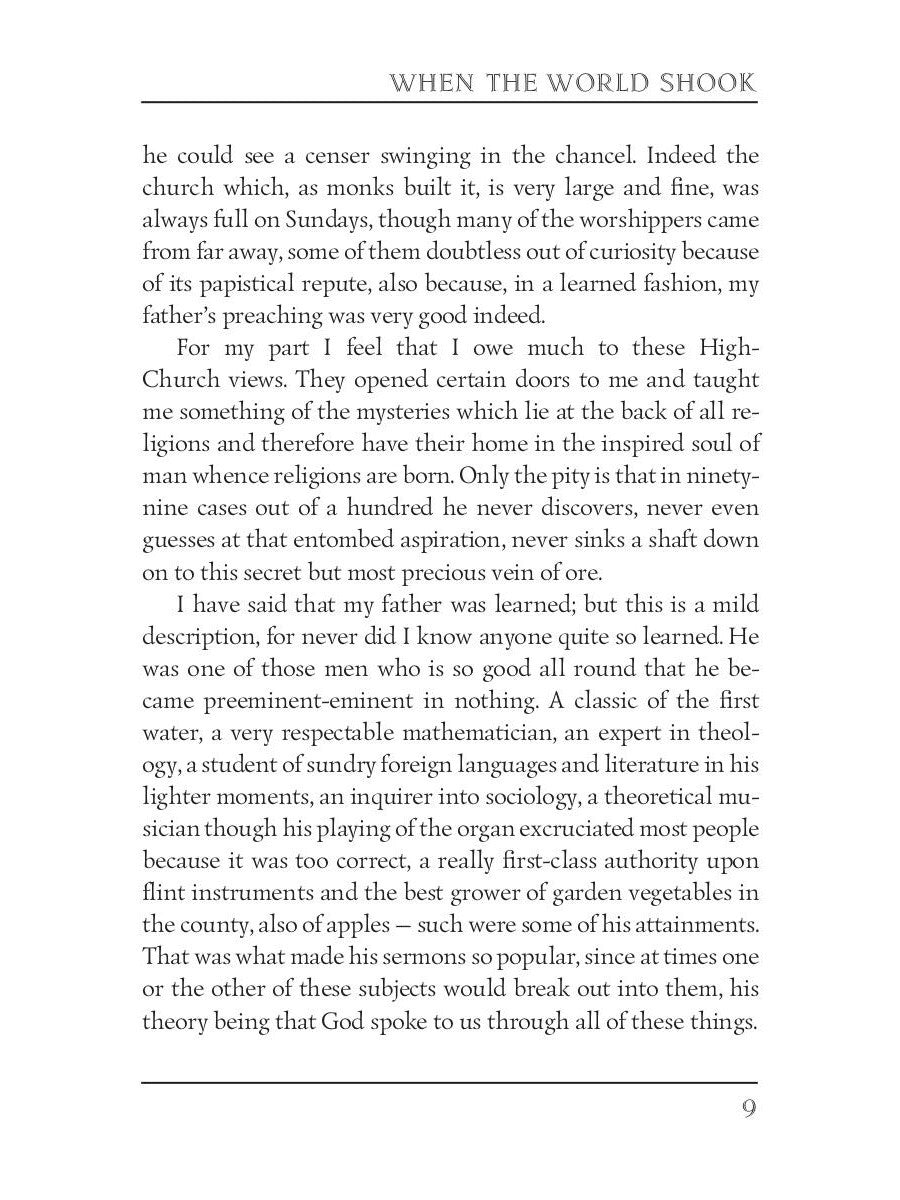 When the World Shook = Когда мир встряхнулся: на англ.яз