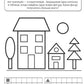 Считаем до десяти, для детей 5-6 лет (комплект: раскраска и рабочая тетрадь)