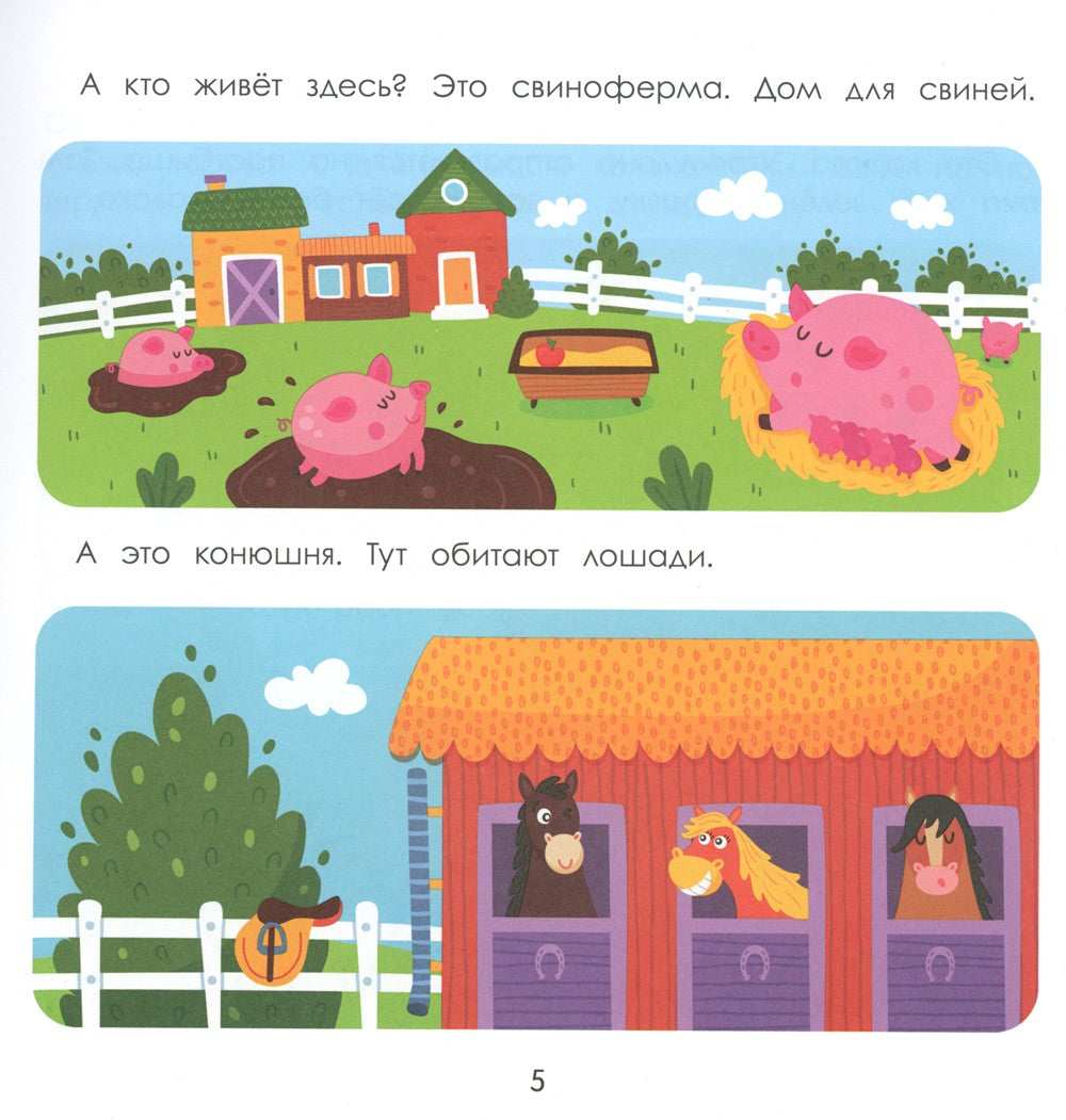 Деревня. Энциклопедия для малышей в картинках