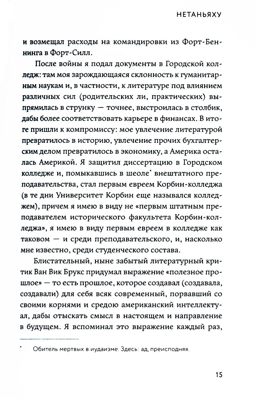 Нетаньяху. Отчет о незначительном и в конечном счете даже неважном эпизоде из...