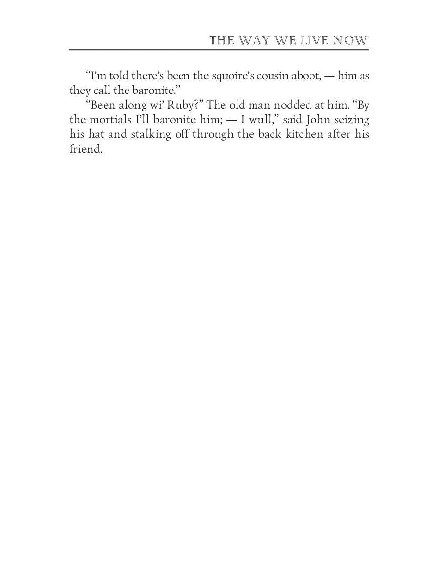 The Way We Live Now 1 = Как мы теперь живем 1: на англ.яз