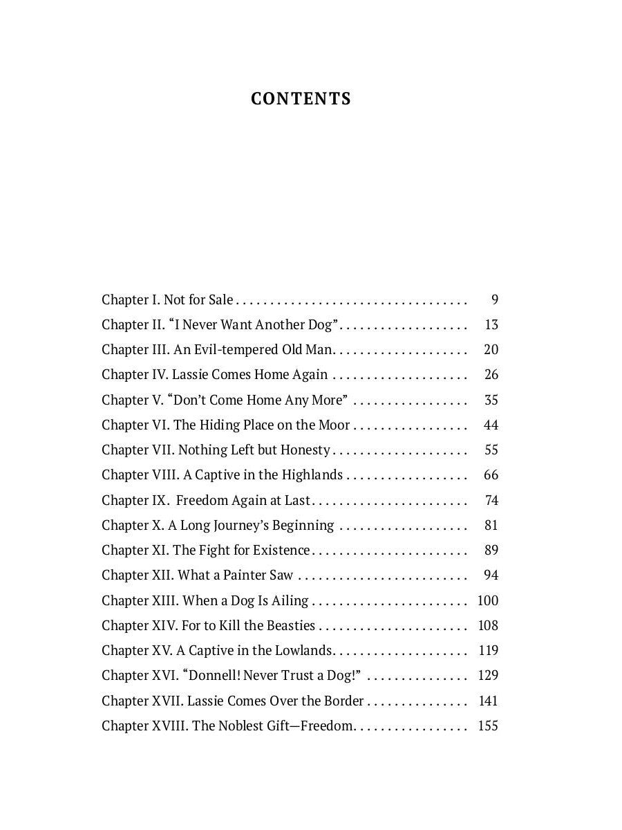 Lassie Come-Home: на англ.яз