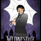 Wednesday. Раскраска