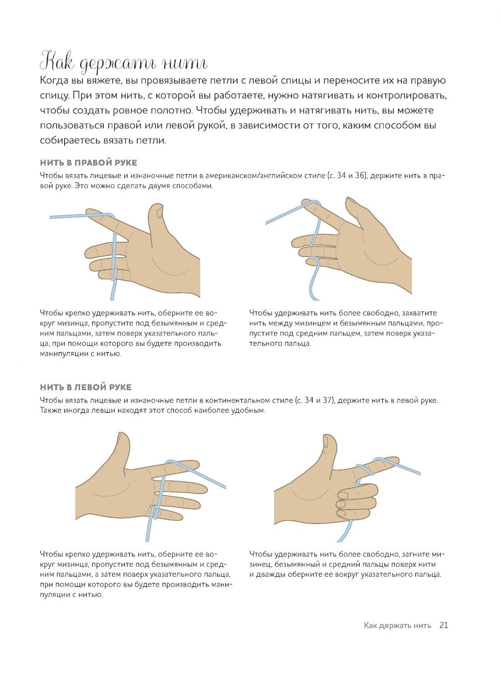 Вязание спицами. Курс для начинающих