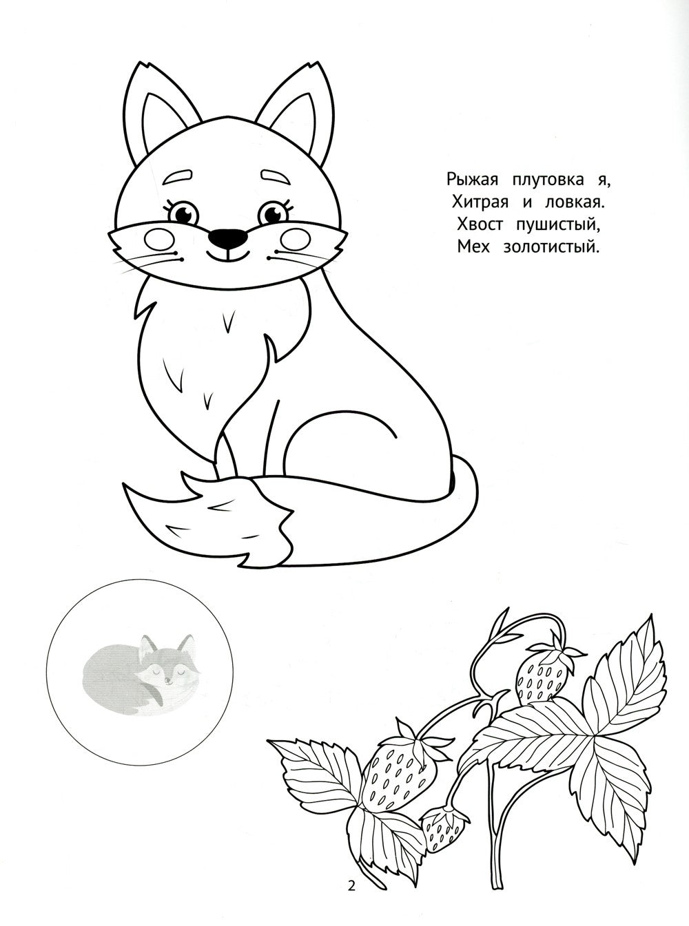 На лесной полянке: пальчиковые раскраски с наклейками