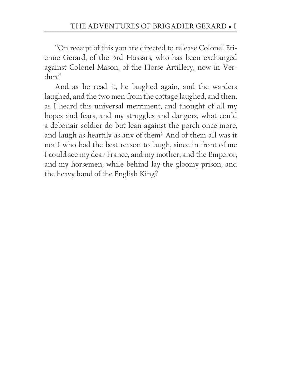 The Adventures of Brigadier Gerard 1 = Подвиги бригадира Жерара 1: на англ.яз