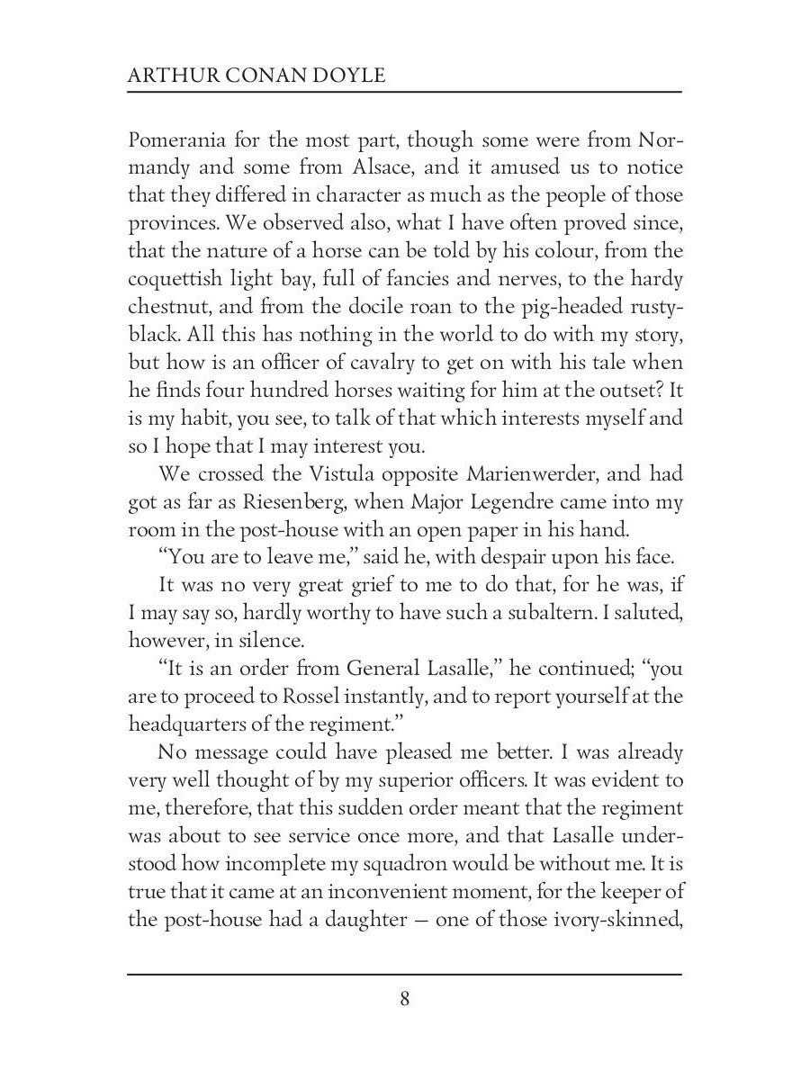 The Adventures of Brigadier Gerard 1 = Подвиги бригадира Жерара 1: на англ.яз