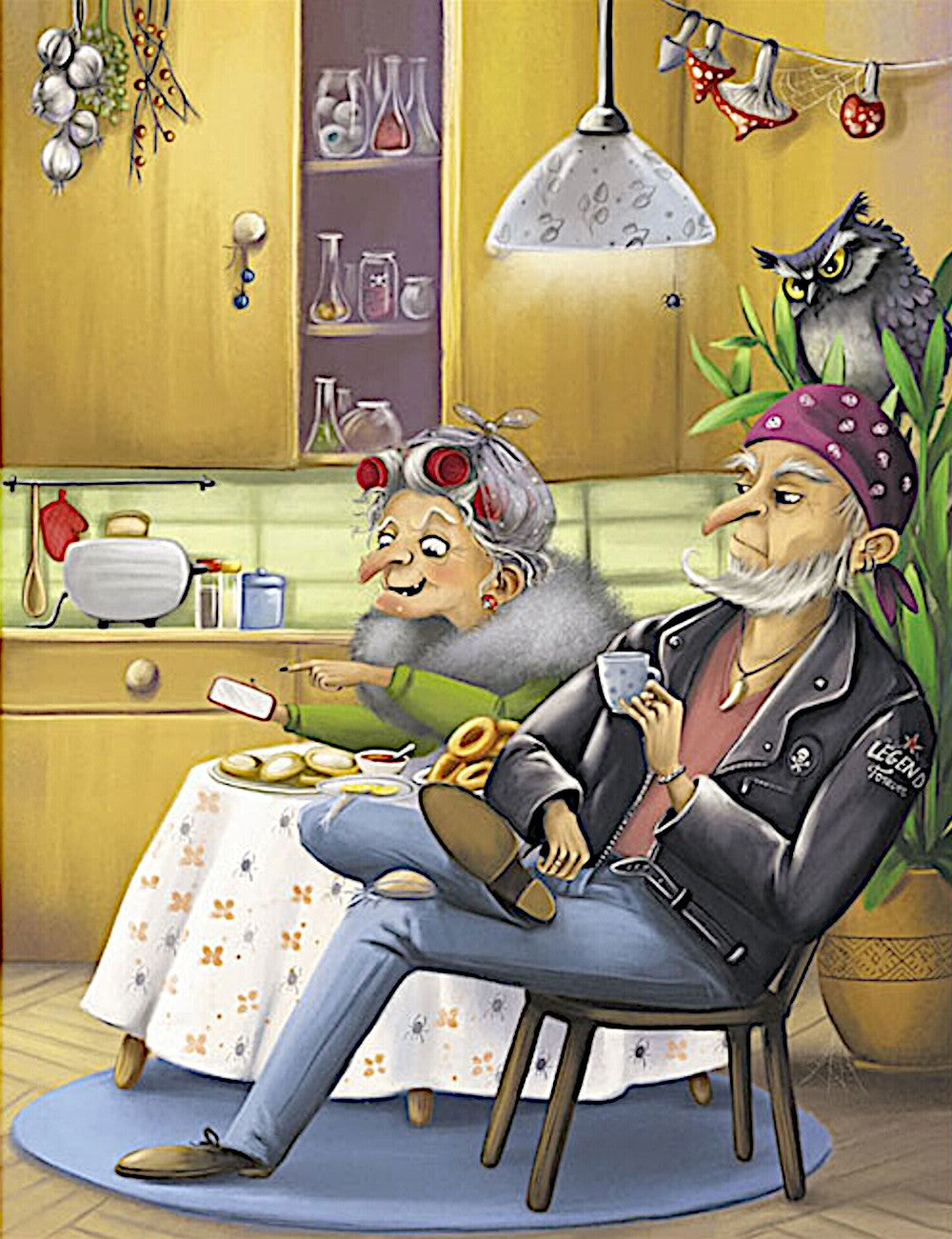 Большая книга сказок про Бабу Ягу