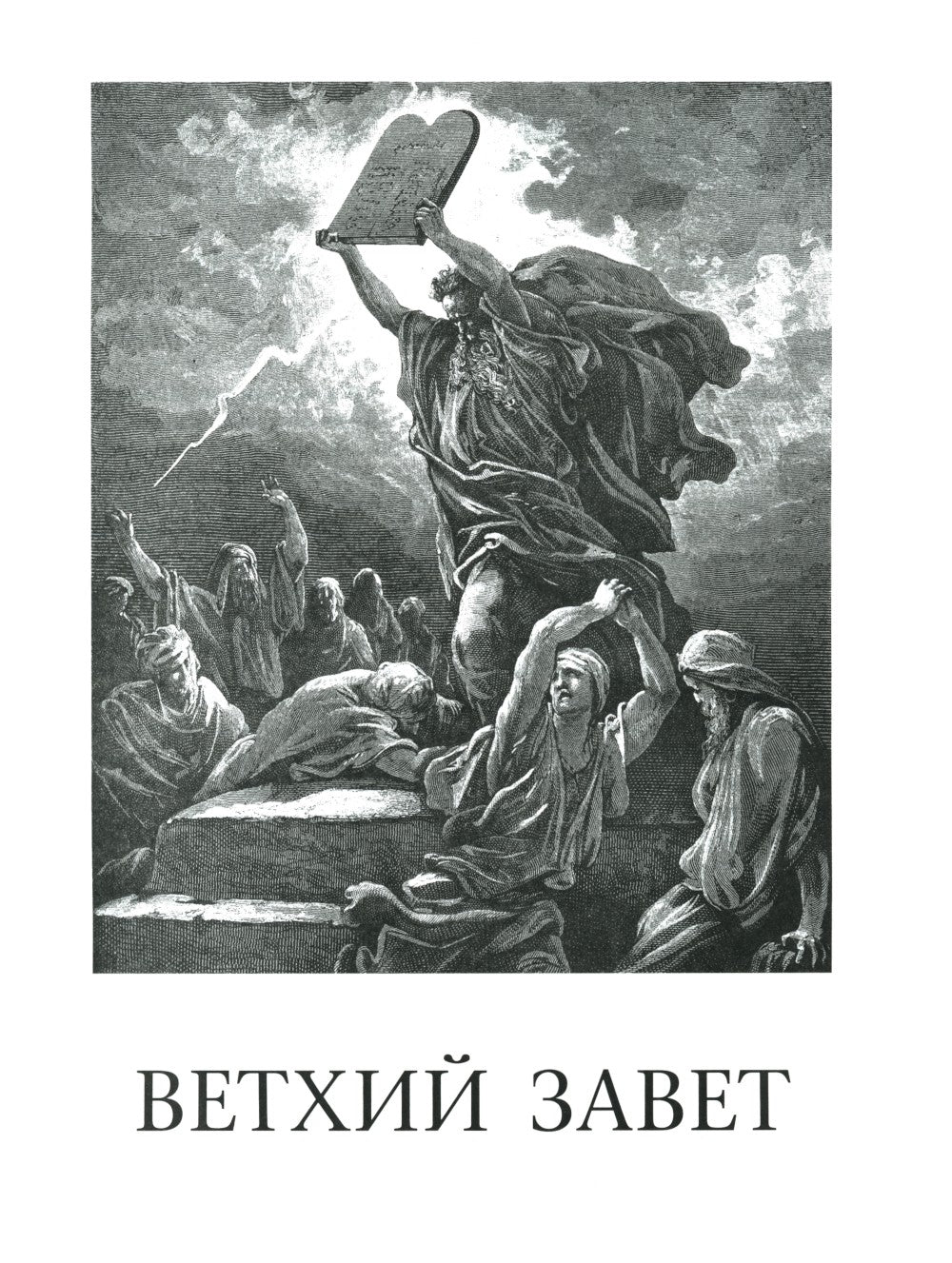 Библия. Книги Священного Писания Ветхого и Нового Завета. Крупный шрифт (золо...