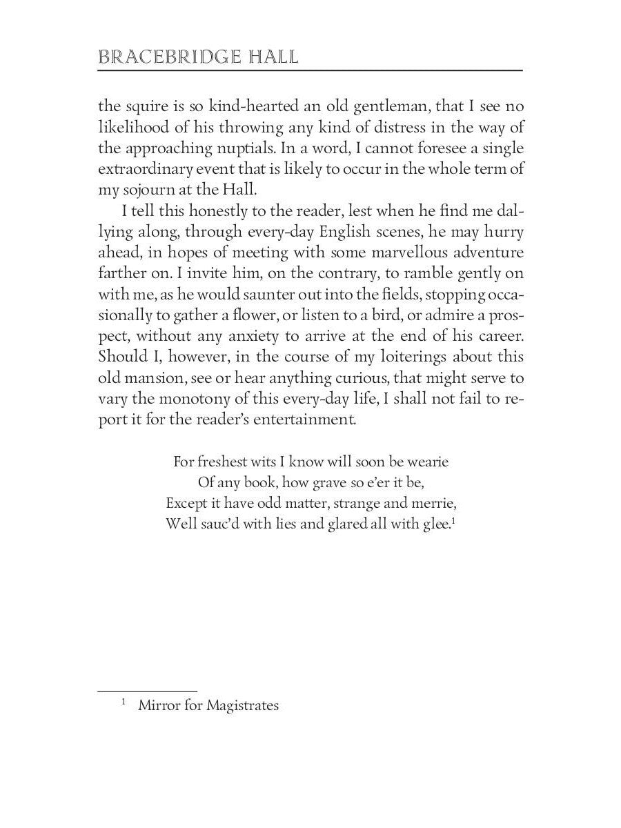 Bracebridge Hall = Брейсбридж-холл