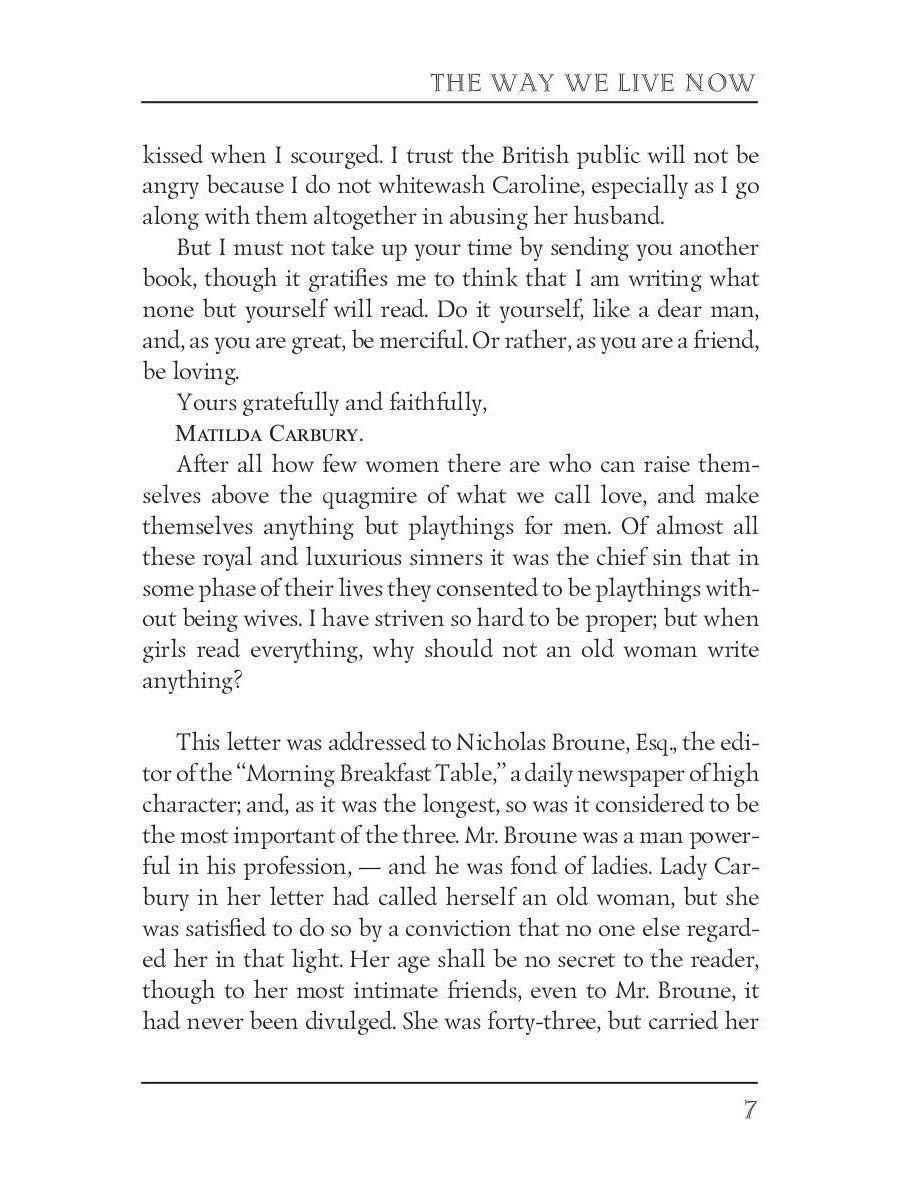 The Way We Live Now 1 = Как мы теперь живем 1: на англ.яз