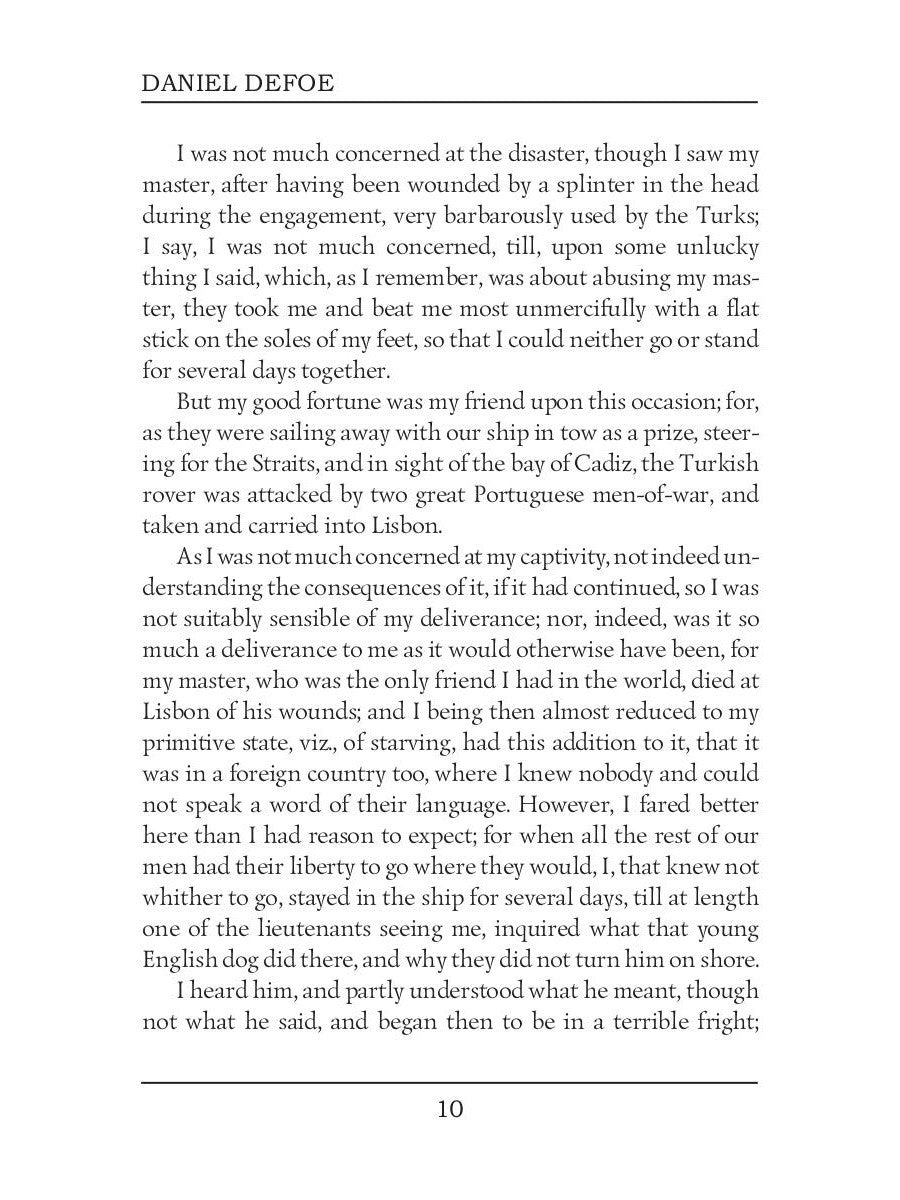 Captain Singleton = Капитан Синглетон. Т. 10: на англ.яз