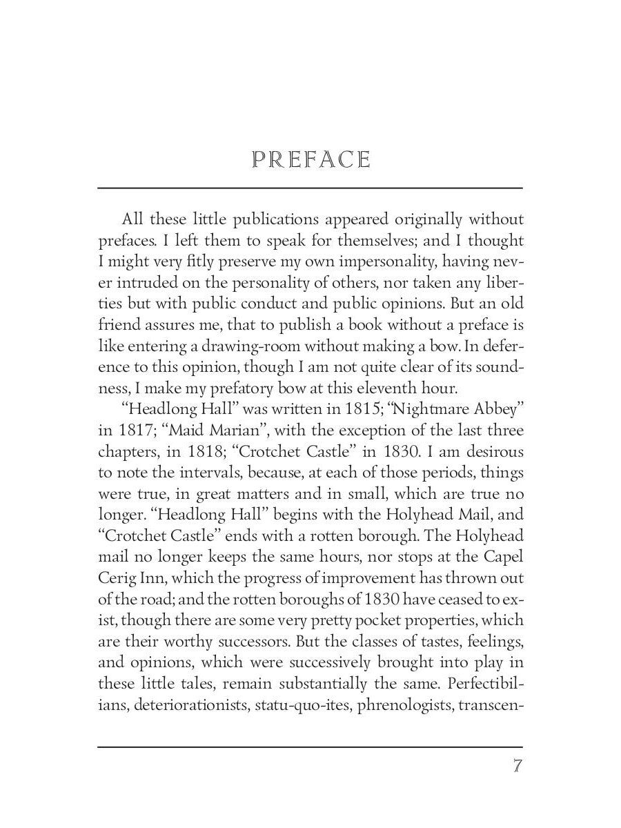 Headlong Hall = Безумный Дом: кн. на англ.яз