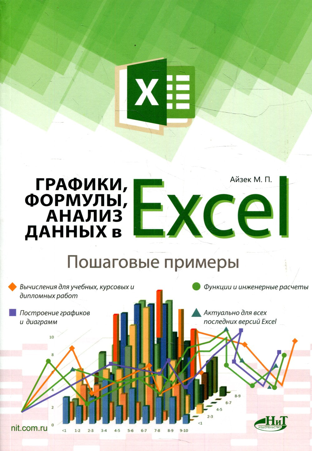 Графики, формулы, анализ данных в Excel. Пошаговые примеры