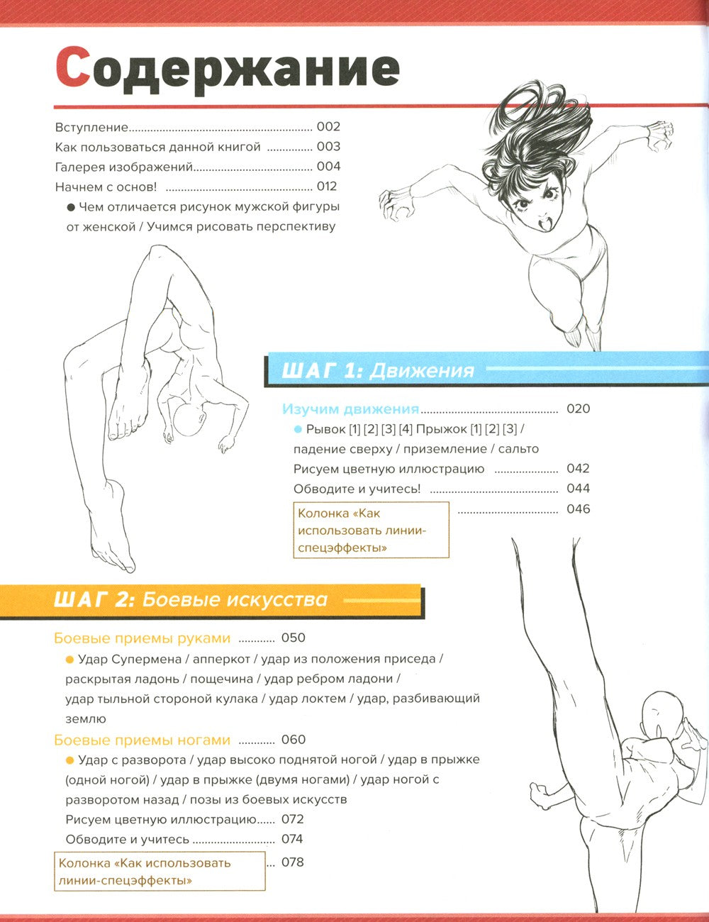 Action-манга: полный курс для начинающих от Макото Сава и shoco