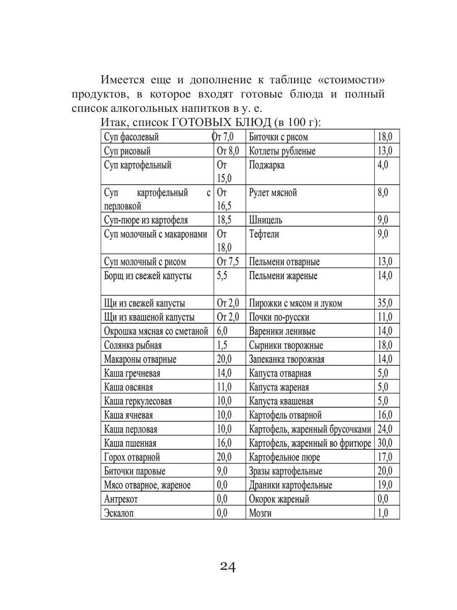 Диета для космонавтов