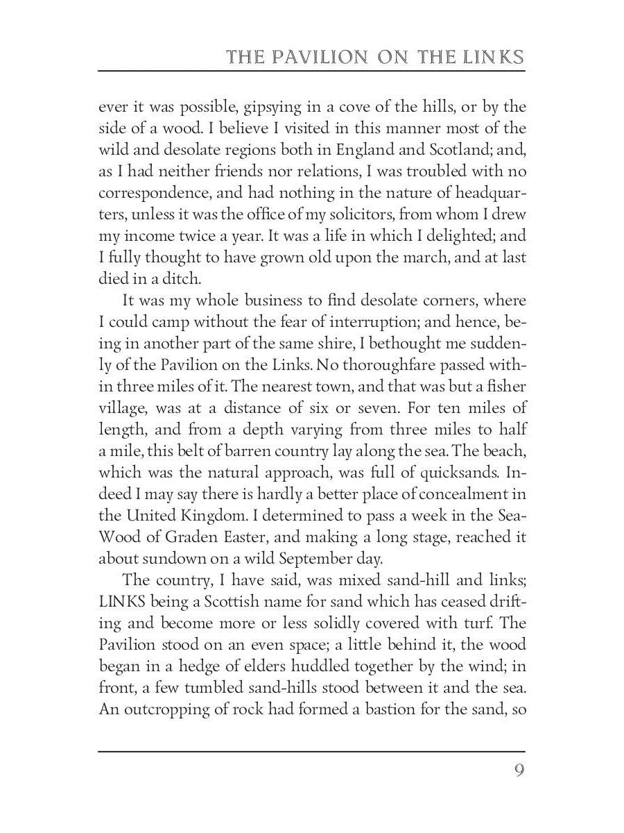 The Pavilion on the Links and A Lodging for the Night = Дом на Дюнах и Ночлег...