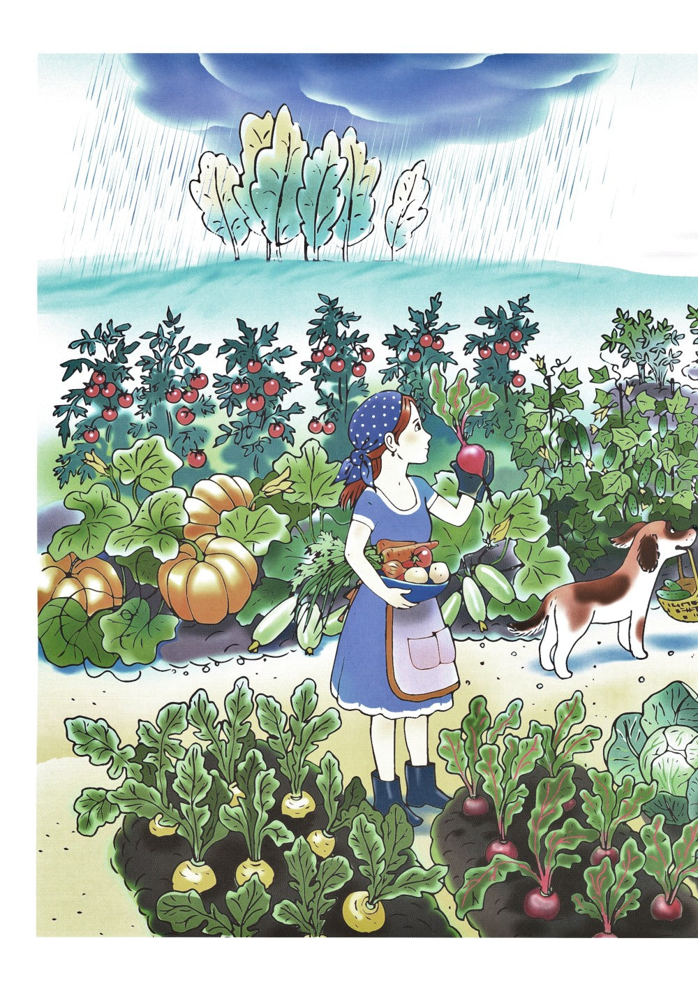 Огород. Овощи. Дидактический материал по лексической теме. 4-6 лет