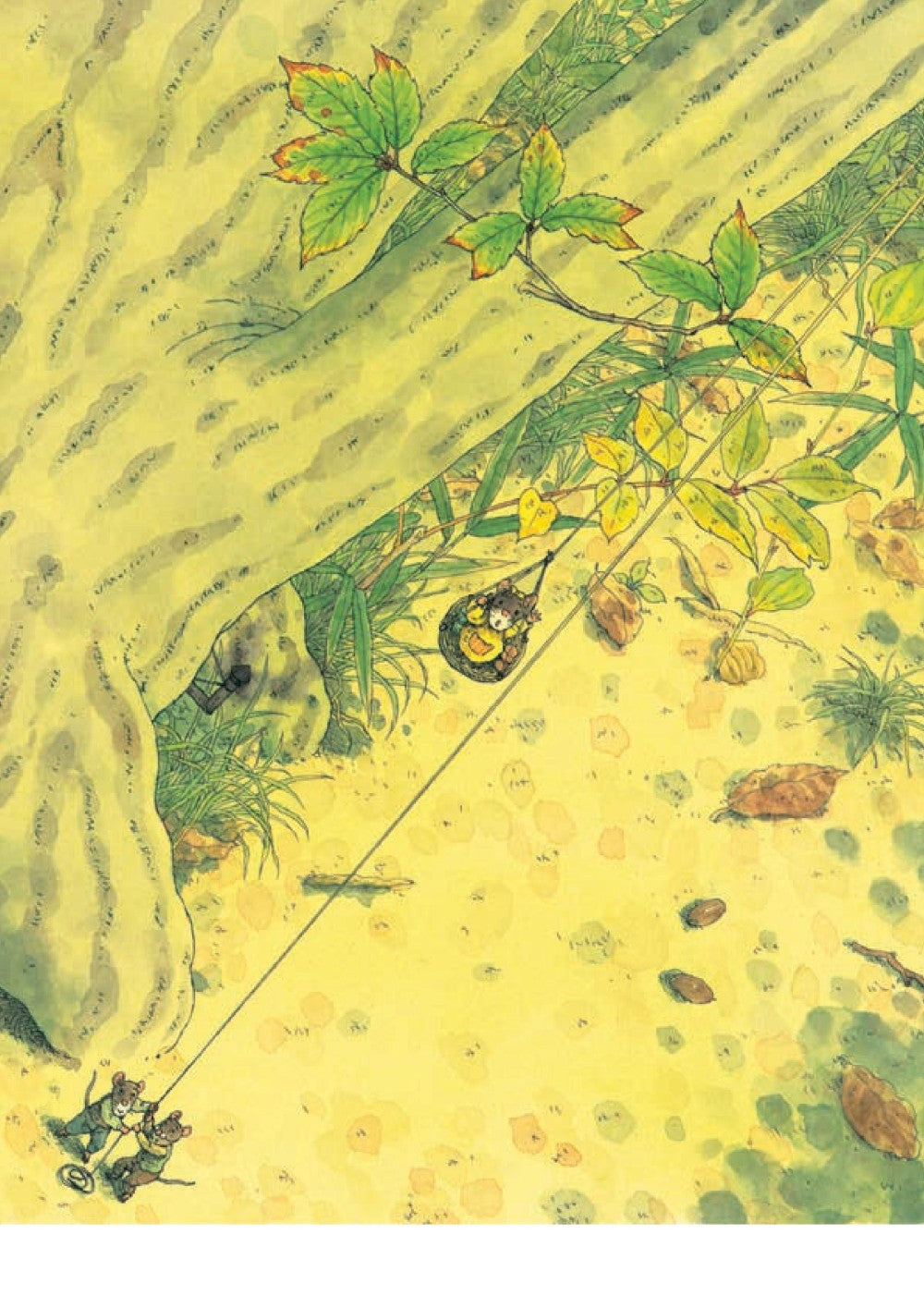 14 лесных мышей. Ужин с луной