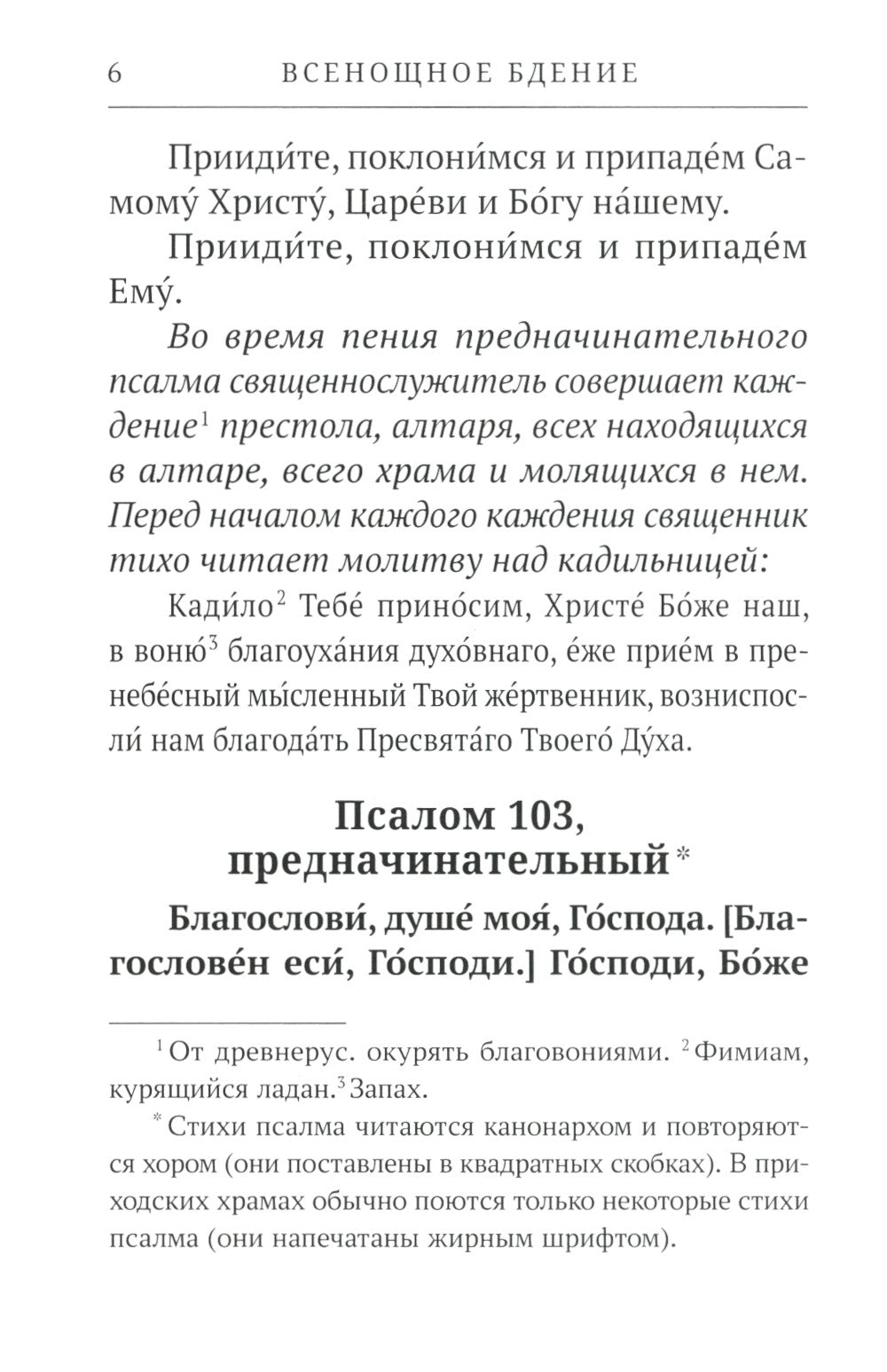 Всенощное бдение. Литургия: Разъяснение церковного богослужения