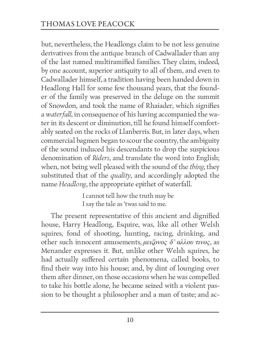 Headlong Hall = Безумный Дом: на англ.яз