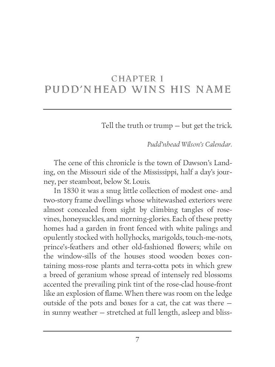 The Tragedy of Pudd’nhead Wilson = Простофиля Вильсон: на англ.яз