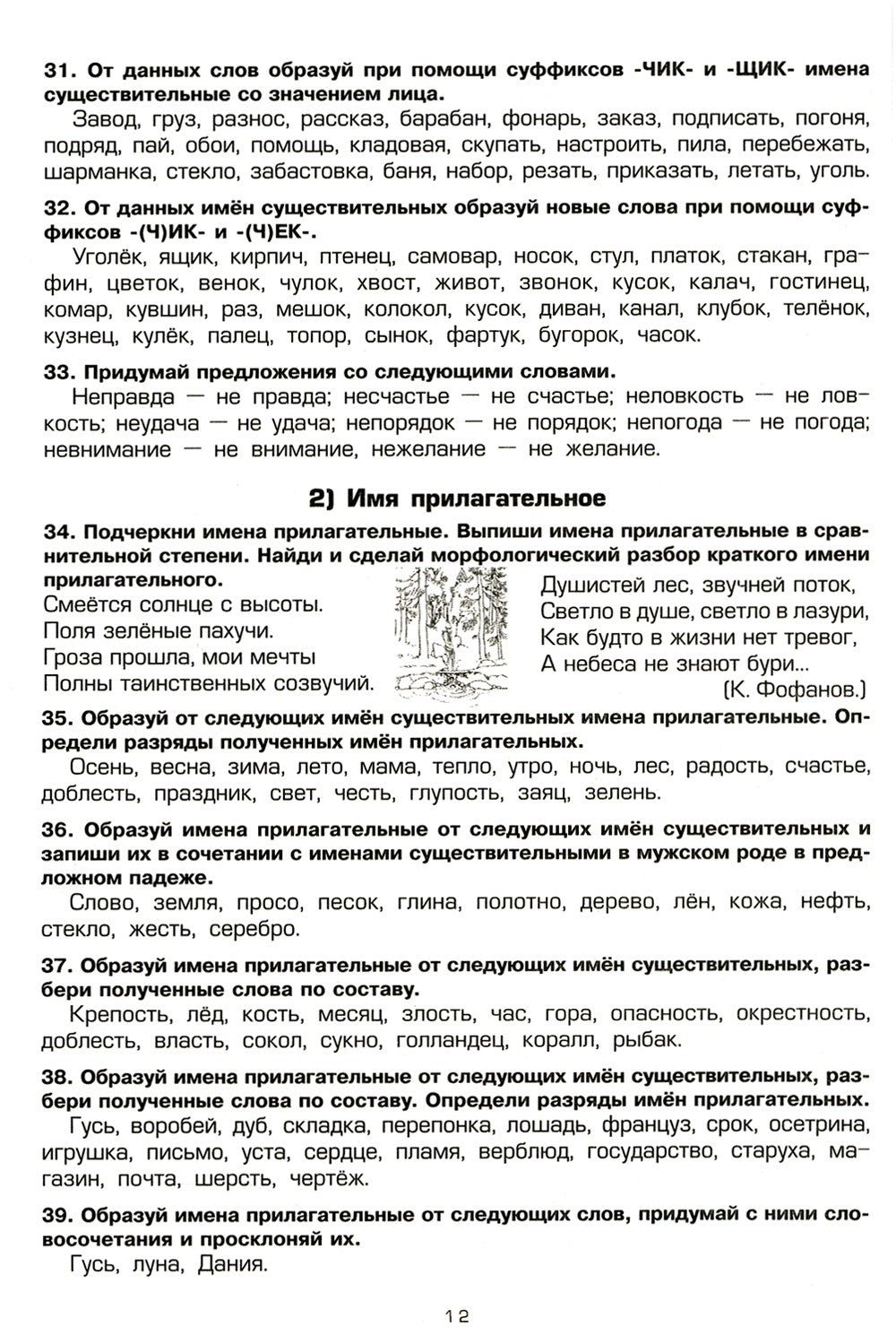 Русский язык. Сборник упражнений. 8 кл. 13-е изд., стер