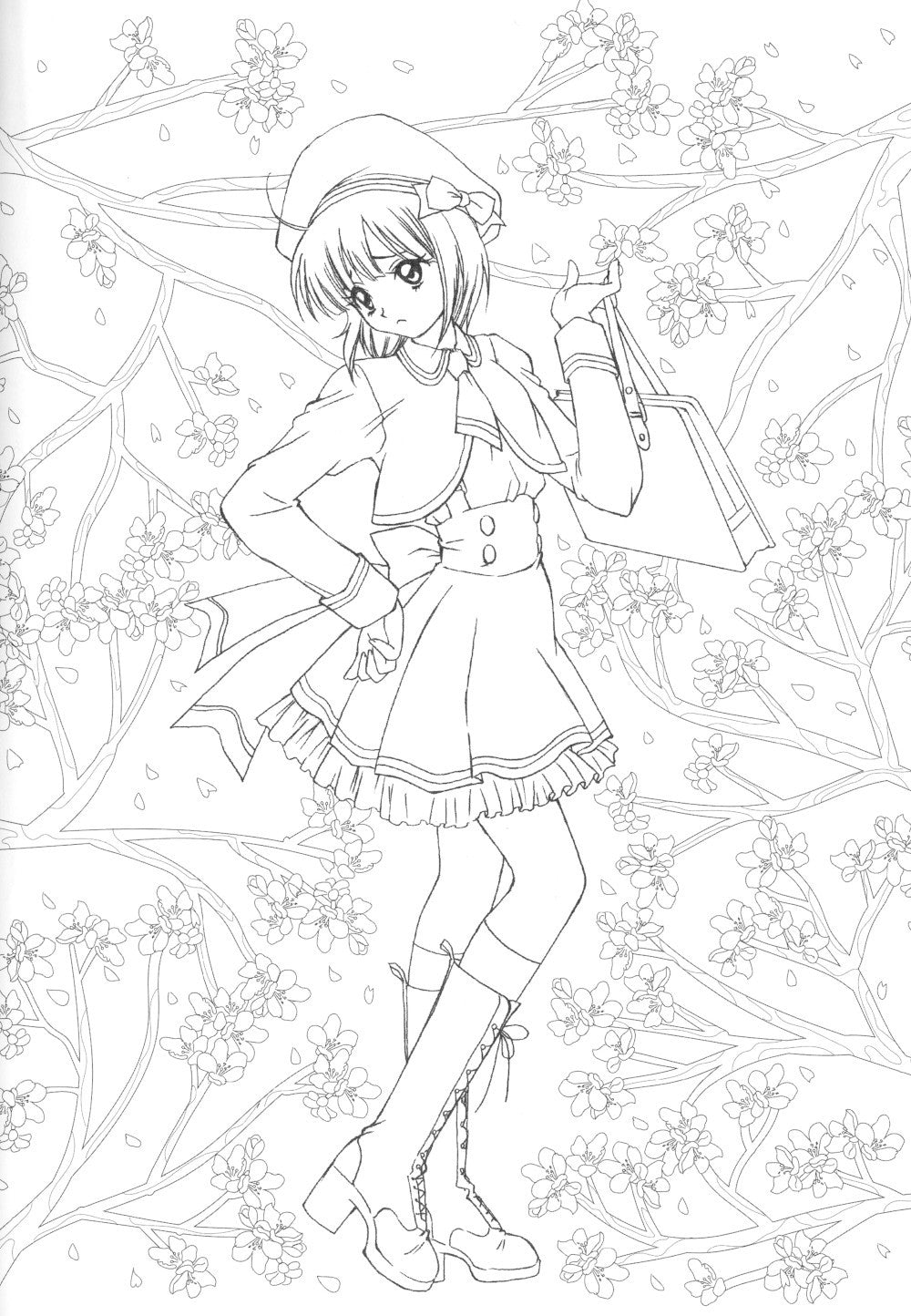 WOW MANGA. Раскраска для творчества и вдохновения