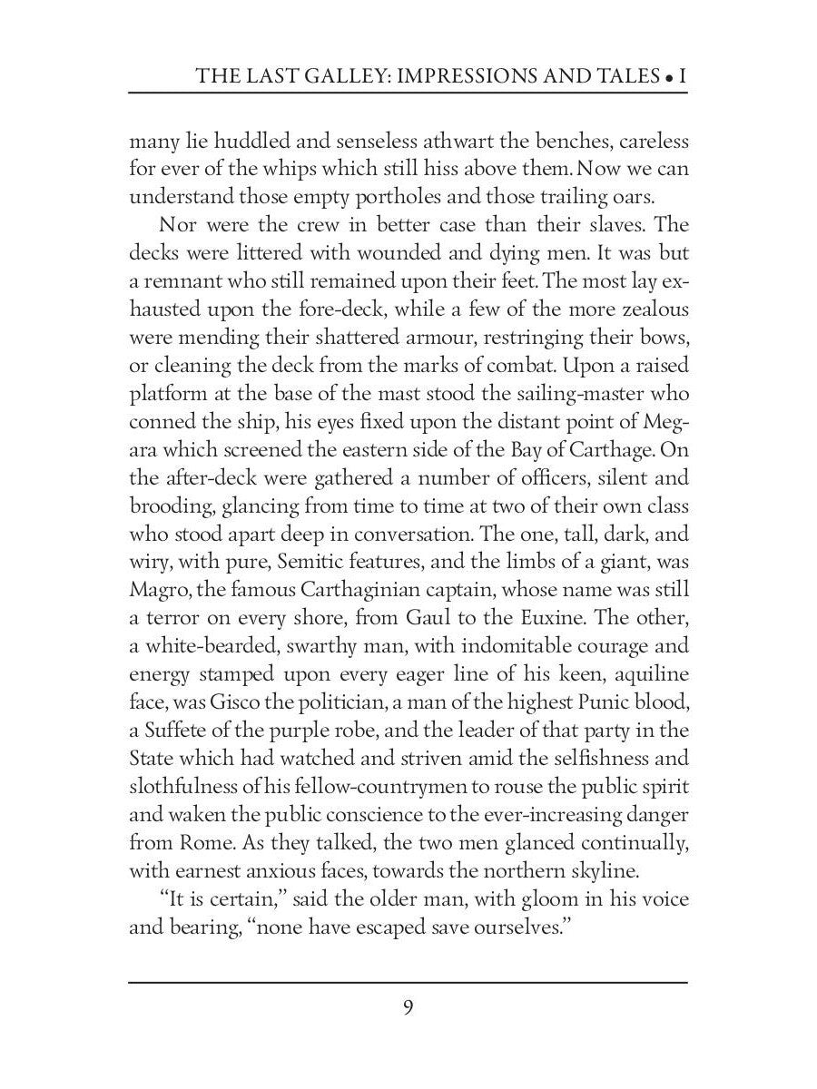 The Last Galley: Impressions and Tales 1 = Последняя галерея: впечатления и р...