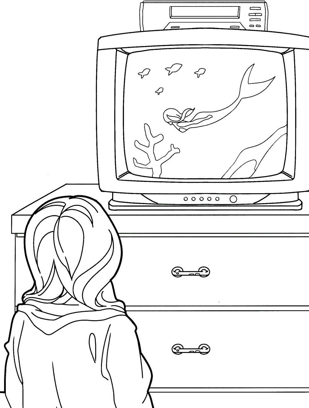 Зайчик. Раскраска