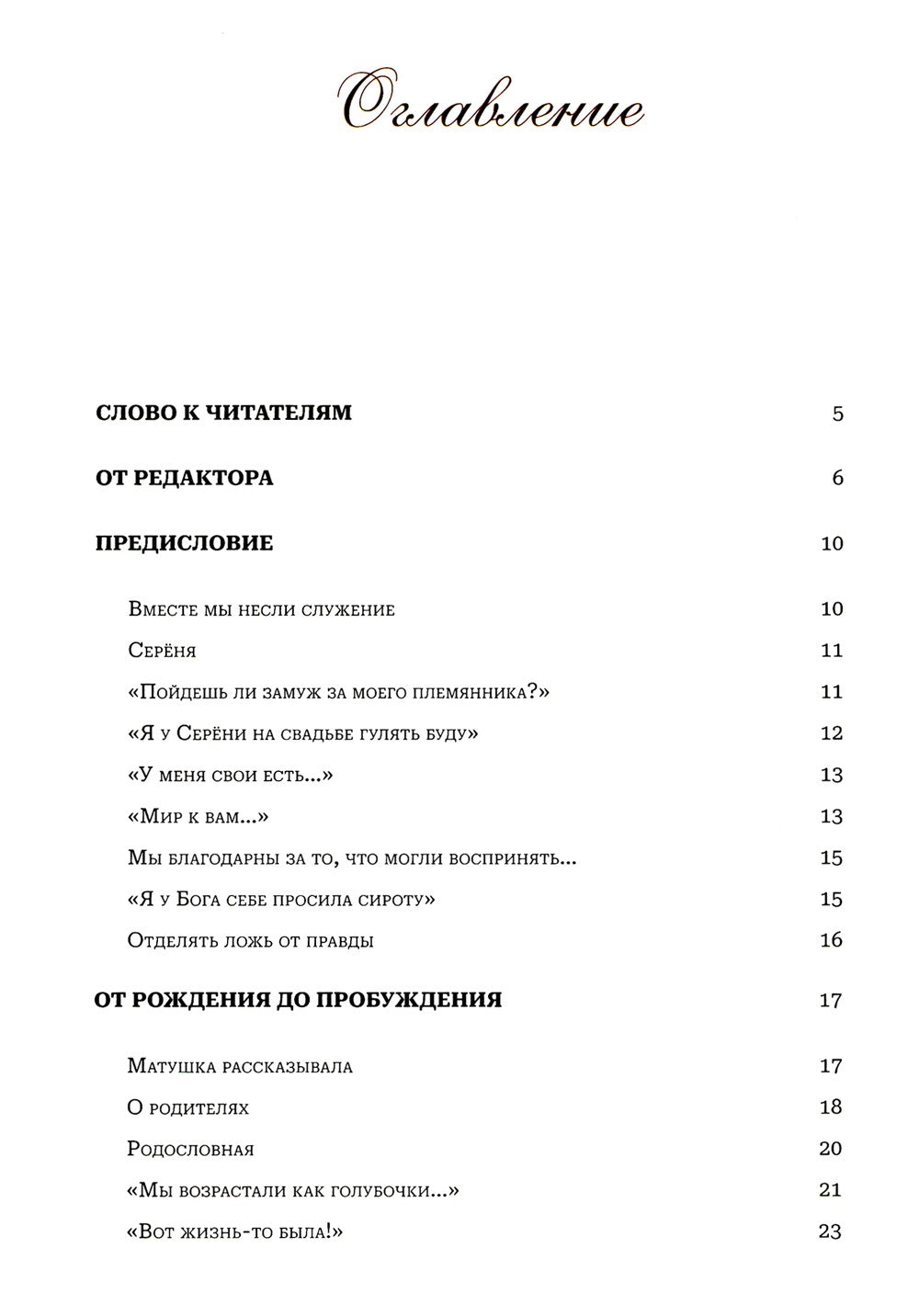 Мир к вам и я к вам. Матушка Феодосия Скопинская