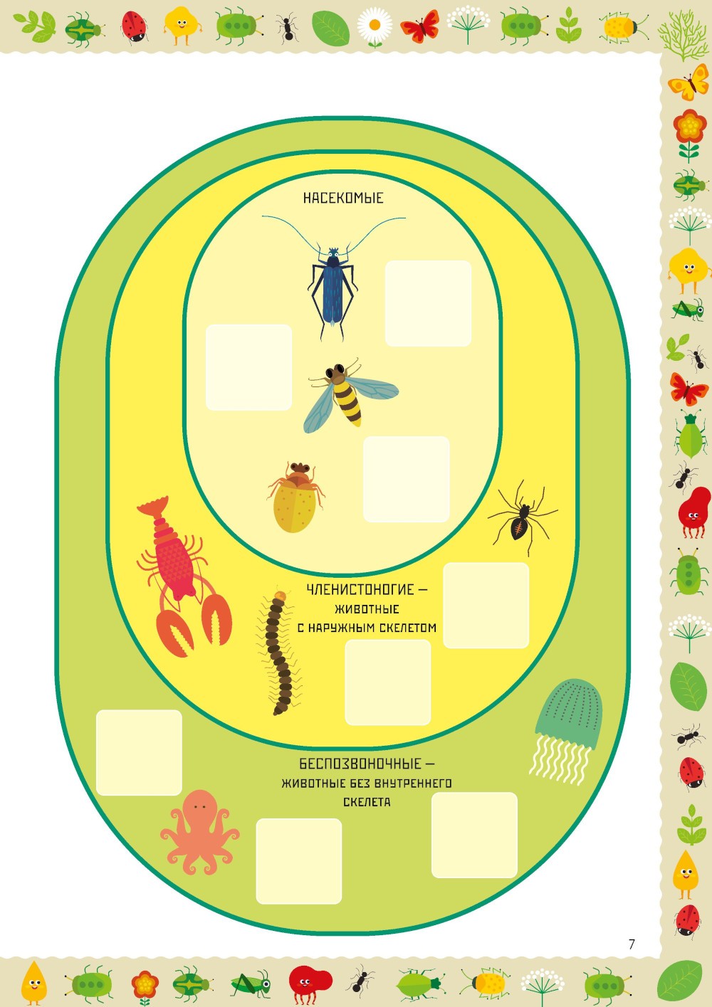 Умные открытия. Насекомые (+наклейки)