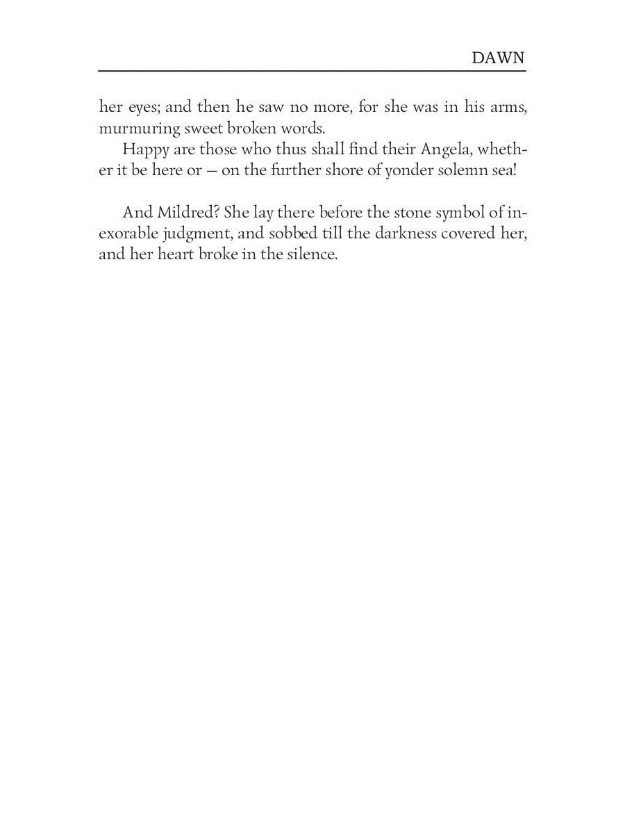 Dawn = Рассвет: на англ.яз