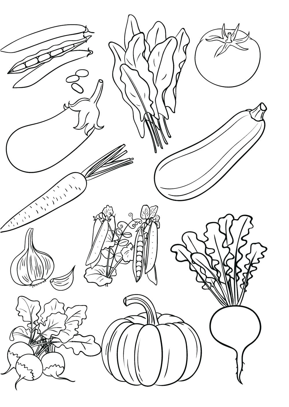 Огород. Овощи. Дидактический материал по лексической теме. 4-6 лет