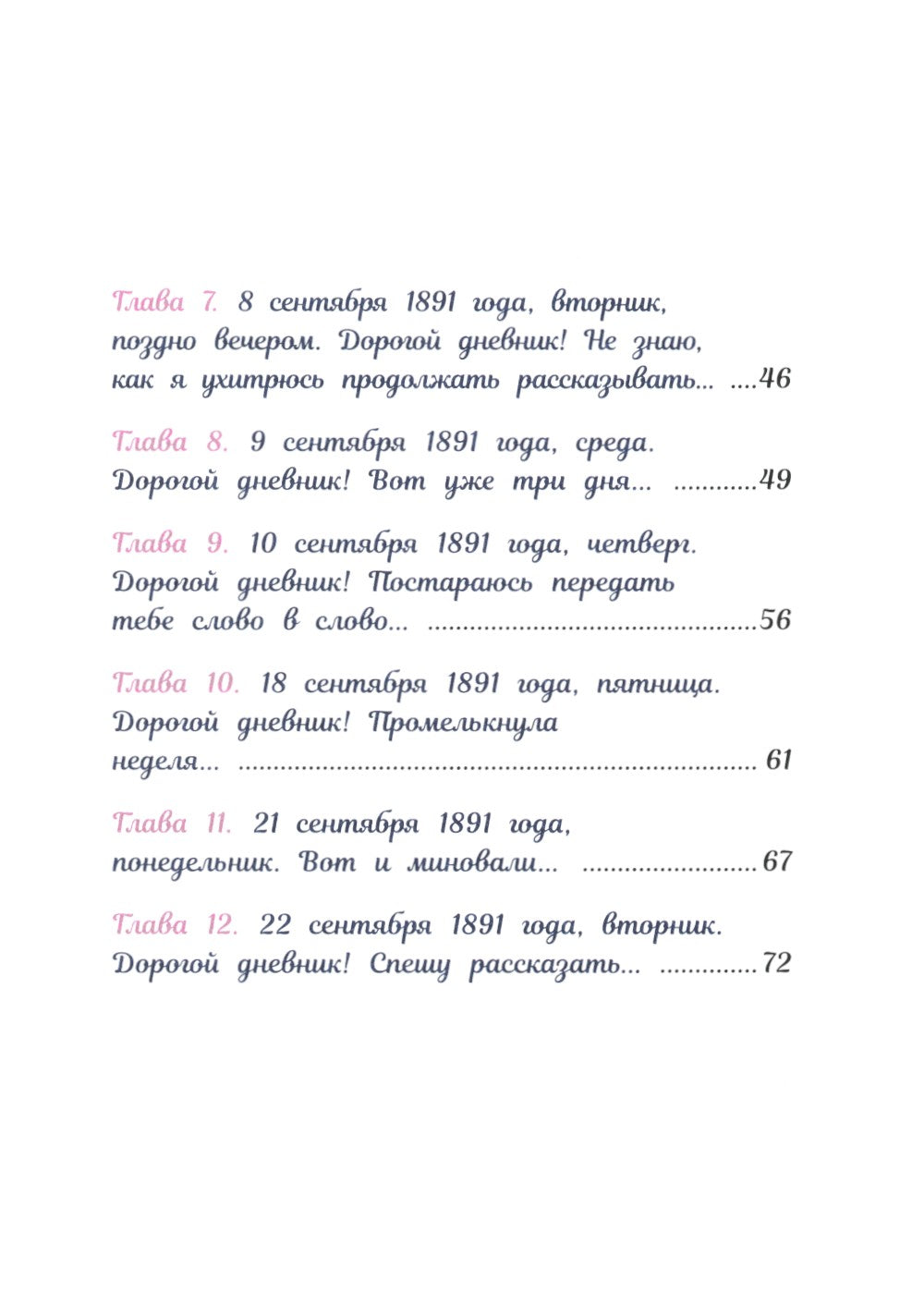 Анна Павлова. Личный дневник. Поступление в балетную школу