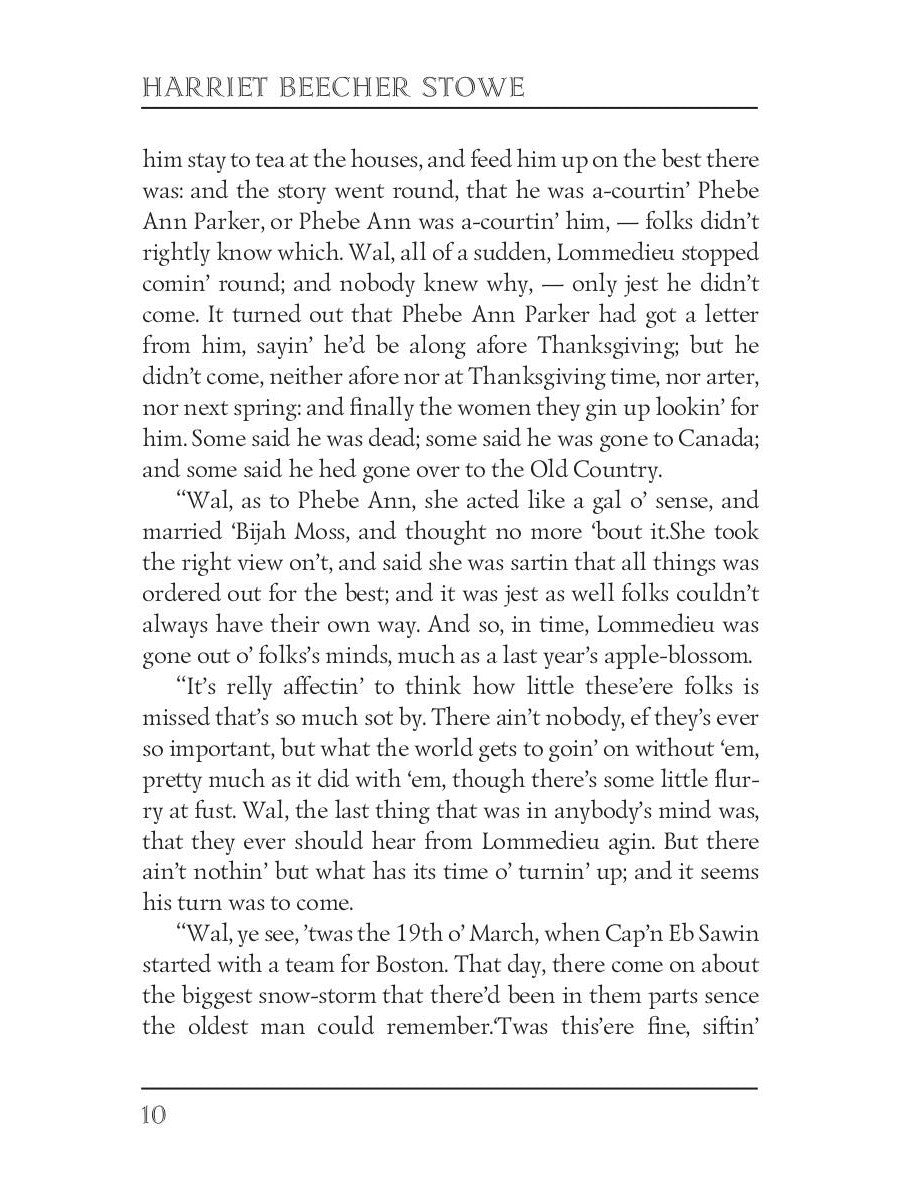 Sam Lawson's Oldtown Fireside Stories = Олдтаунские рассказы у камелька, пове...