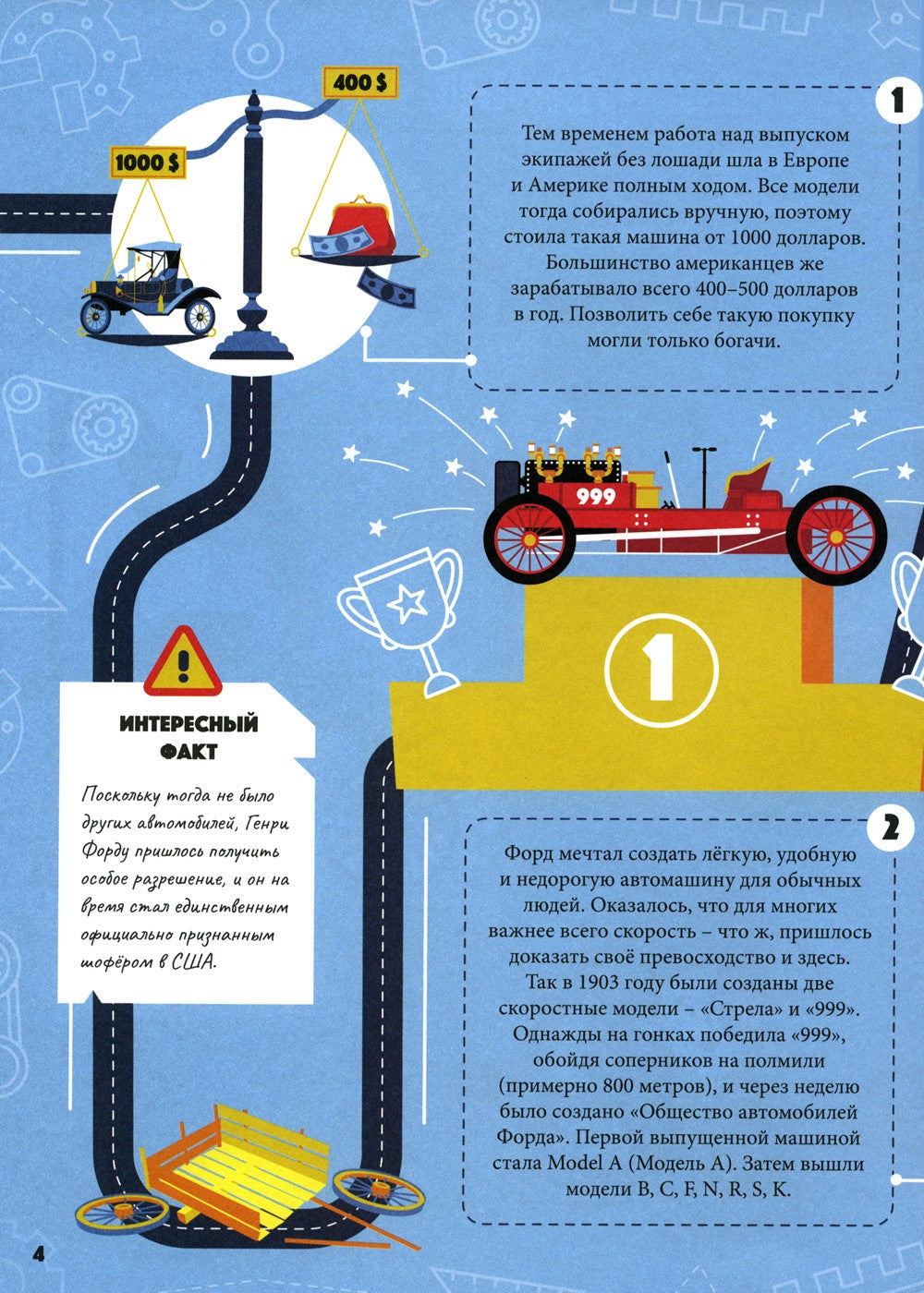 Транспорт. Энциклопедия для детей (голубая)
