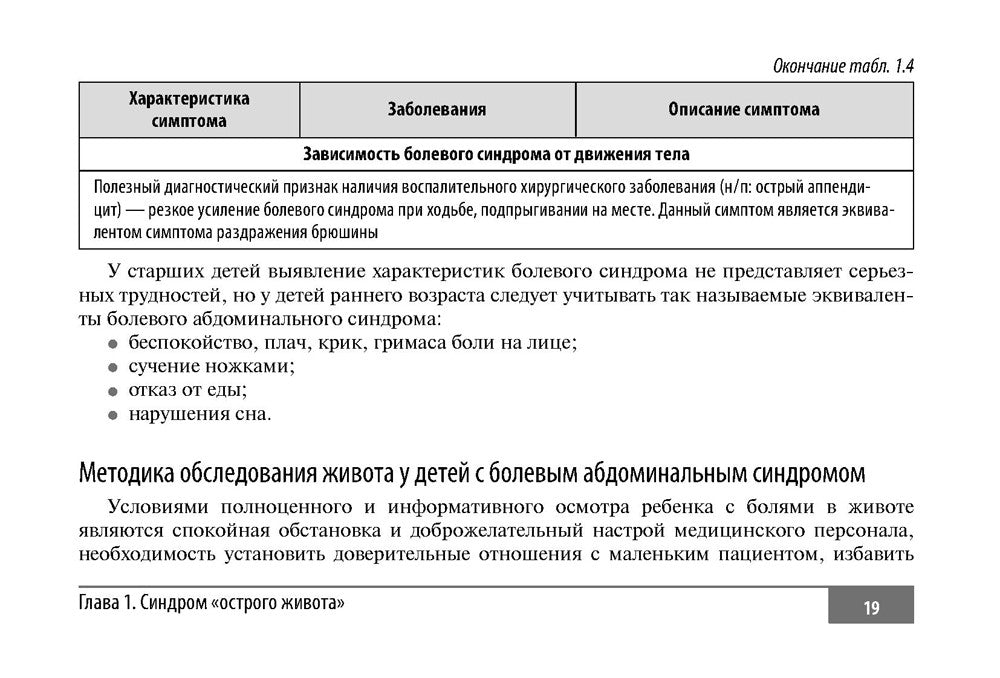 Клинические нормы. Неотложная абдоминальная хирургия у детей