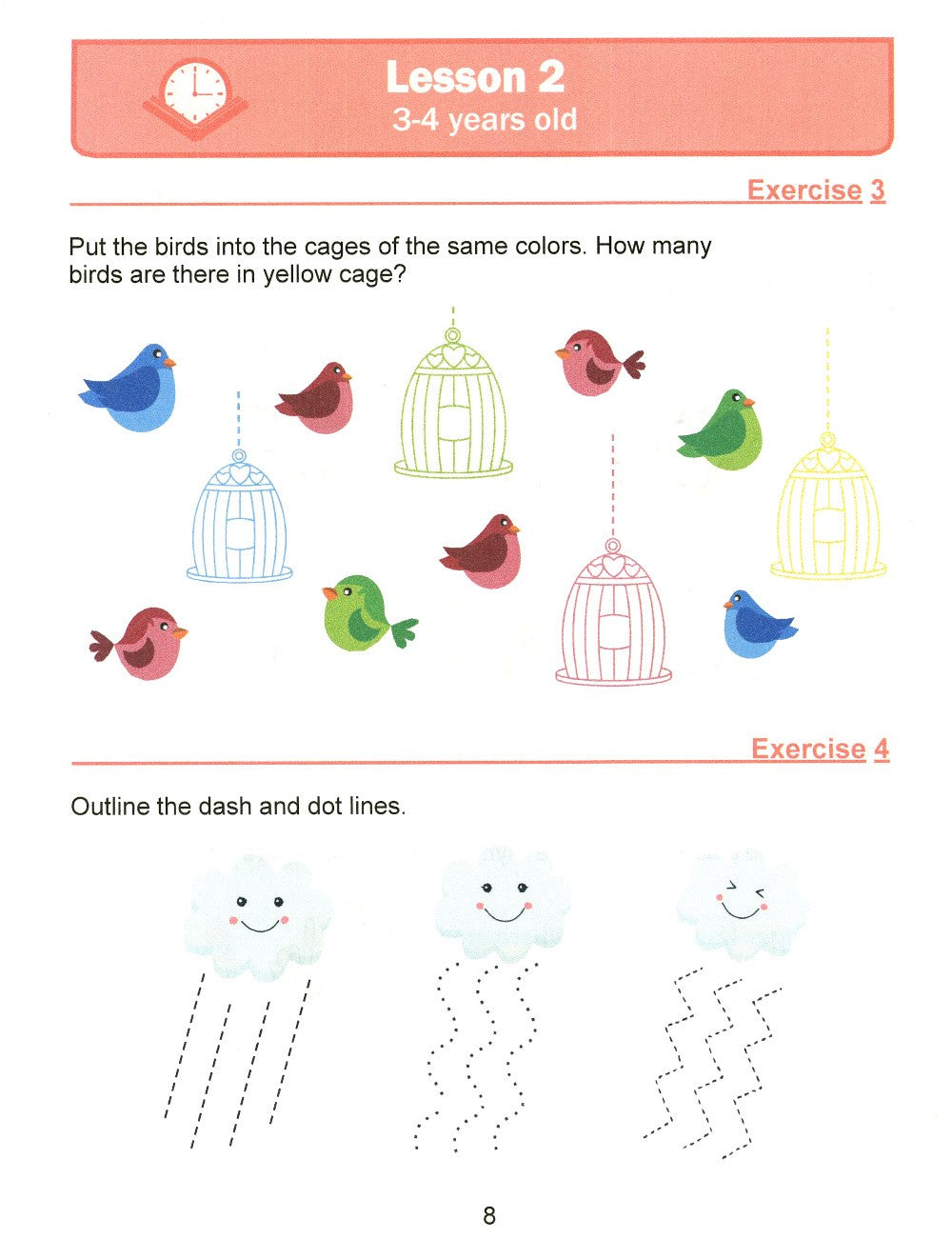 Занимательная математика для детей 3-4 лет (Fun mathematics for children ages...