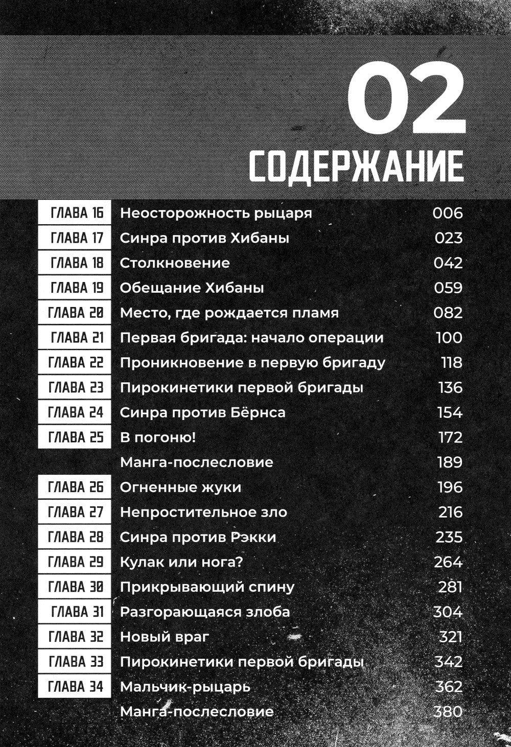 Бригада пылающего пламени. Т. 2: манга