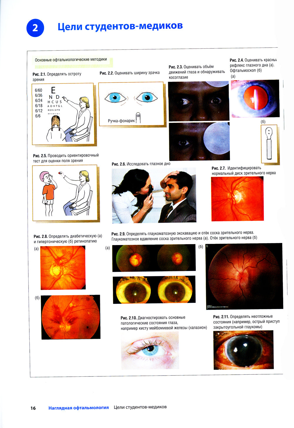 Наглядная офтальмология. 2-е изд., пераб.и доп