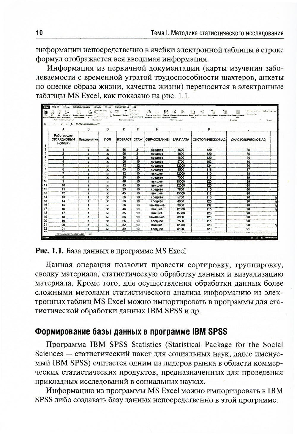 Информатика и медицинская статистика