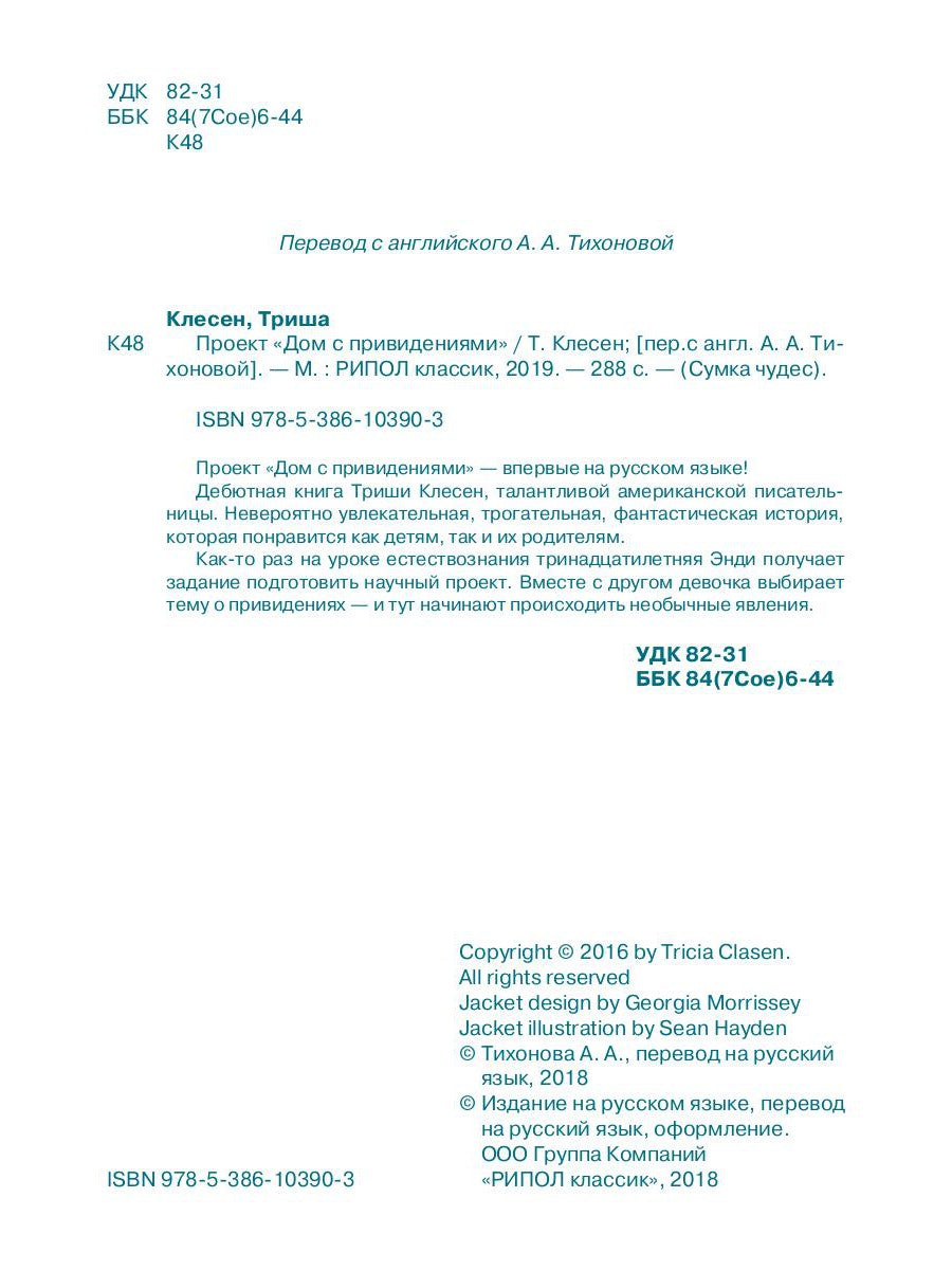 Проект «Дом с привидениями»